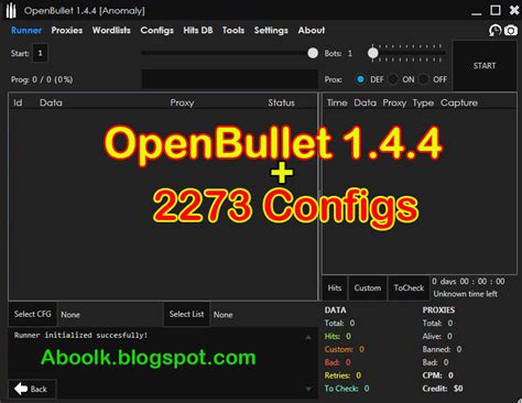 dating config openbullet